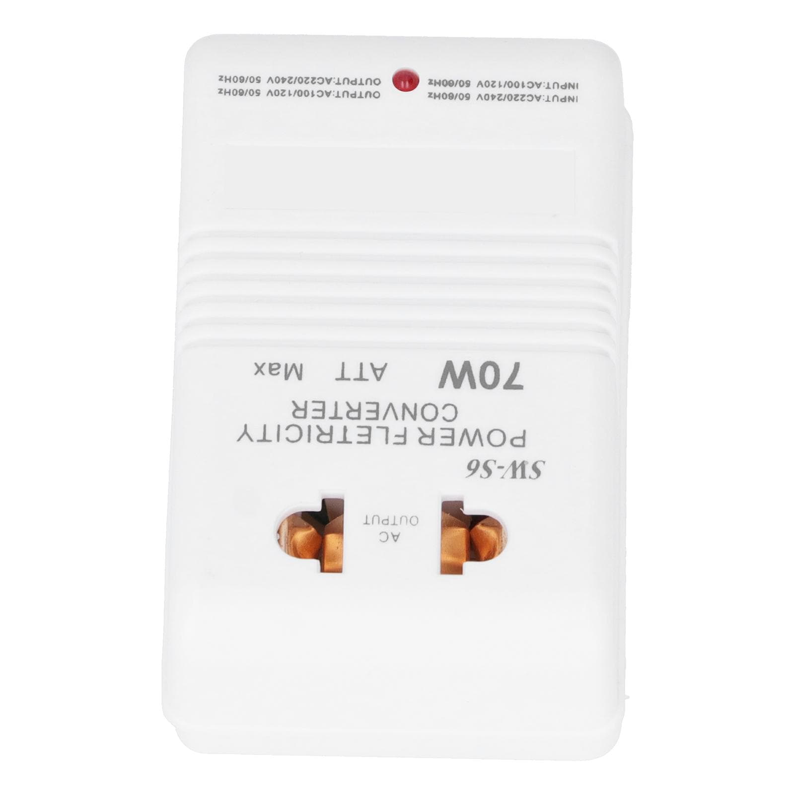 70W Power Converter to Dual Channel Transformer Adapter for Travel Use /