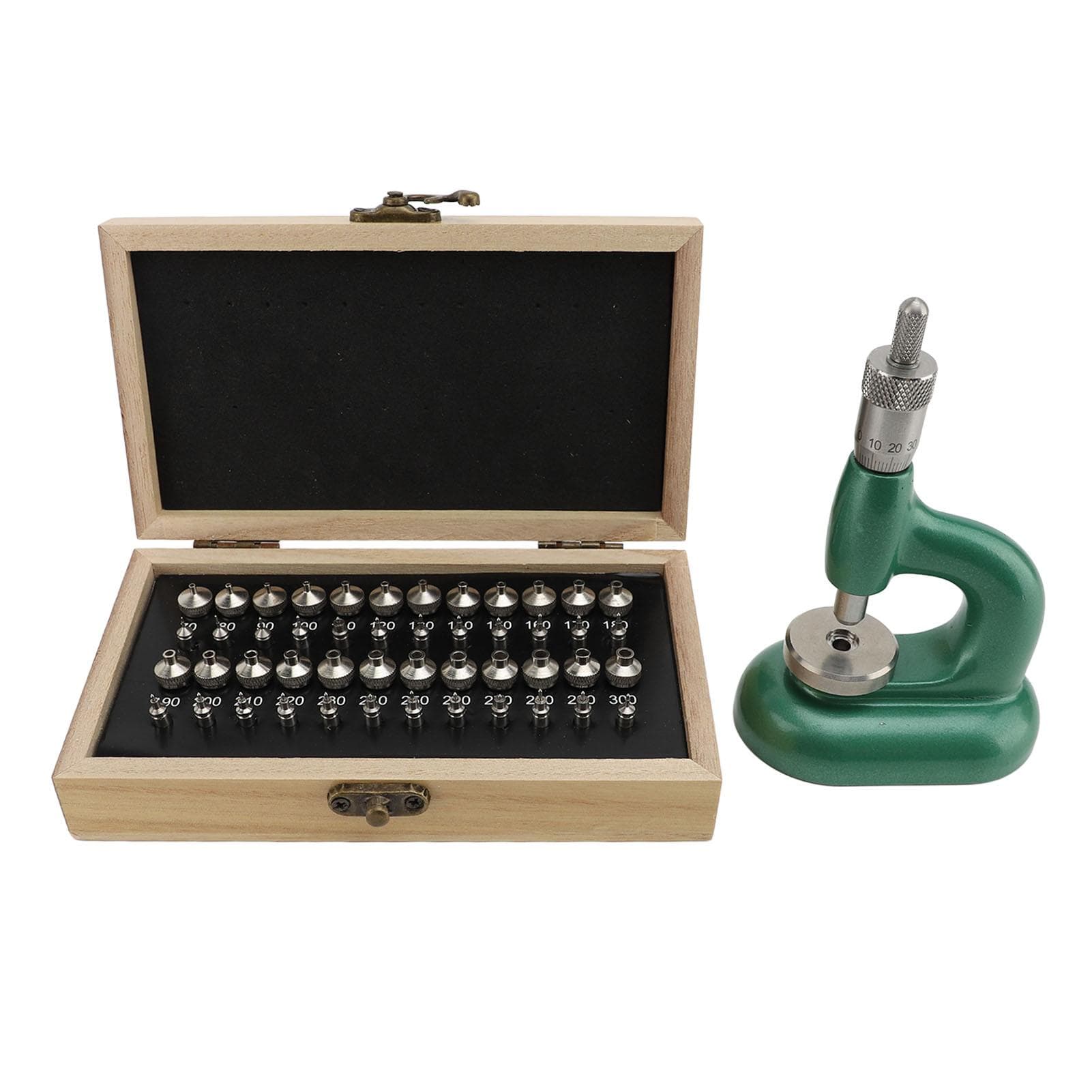 Watch Back Case Closer Watch Press Set Watchmaker Jewelling Tool with 48pcs Dies For Repair Stores