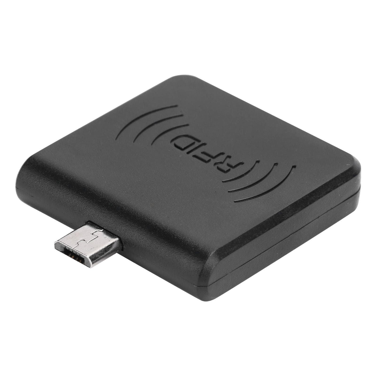 W86 Micro USB Mobile Phone Card Reader Portable for RFID Mobile ID Reader for AndroidBlack black