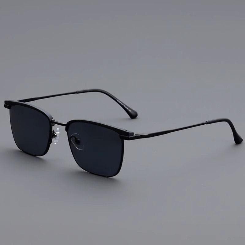 Retro Small Frame Square Sunglasses UV Resistant Unisex Artistic Niche Versatile for Daily Wear