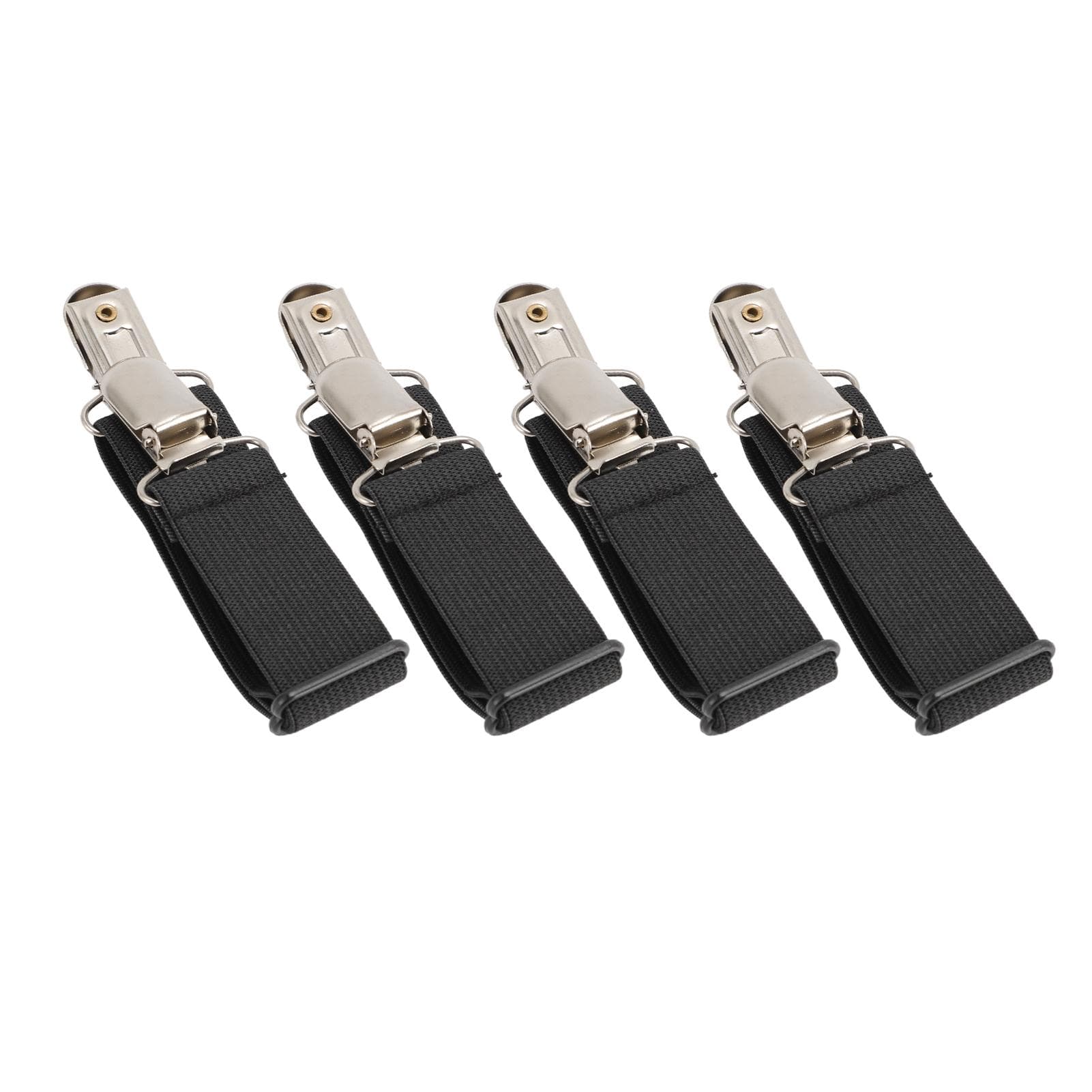 4PCS Boot Clips Adjustable Boot Straps Multifunctional Elastic Non Slip Pant Stirrups Clips for