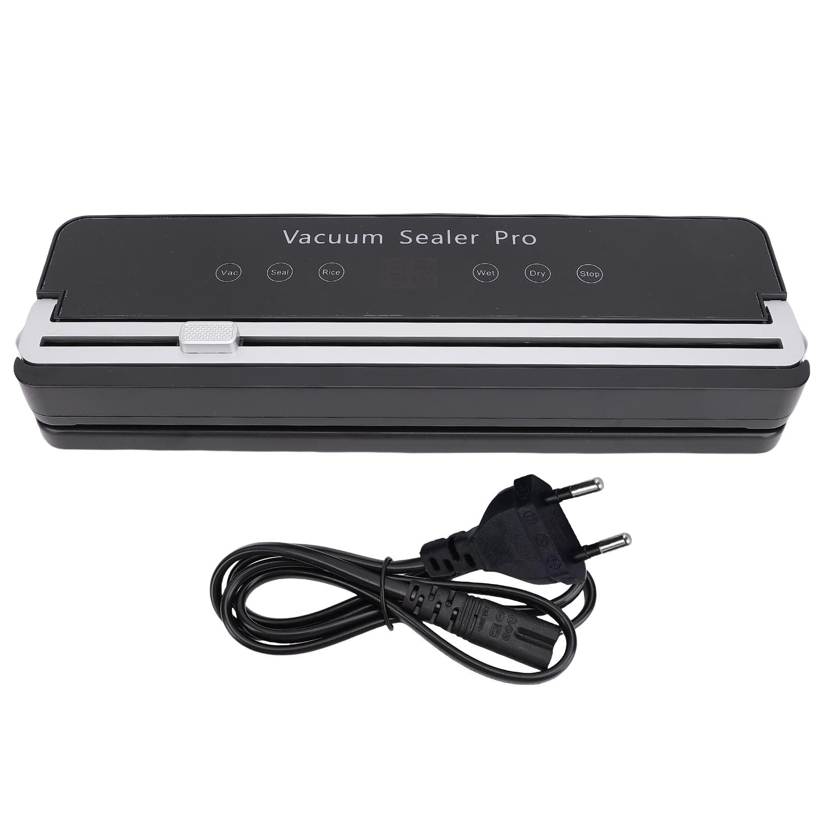 Vacuum Sealer Machine with Cutter 120W Powerful Suction Multifunctional Compact Food Sealing