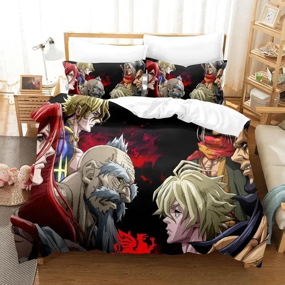 Record of Ragnarok Bedding Set Single Twin Full Queen King Size Bed Set Adult Kid Bedroom Duvetcover Sets 3D Anime Bed Sheet Set 70x133cm 2pcs