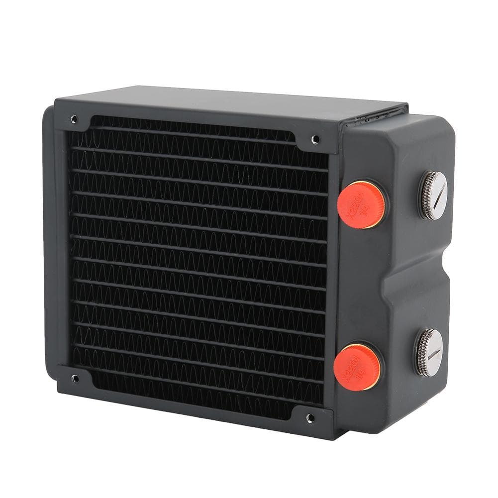Computer Water Cooling Copper Radiator 3-Layer 12-Tube PC Cooler Heatsink 120mm G14