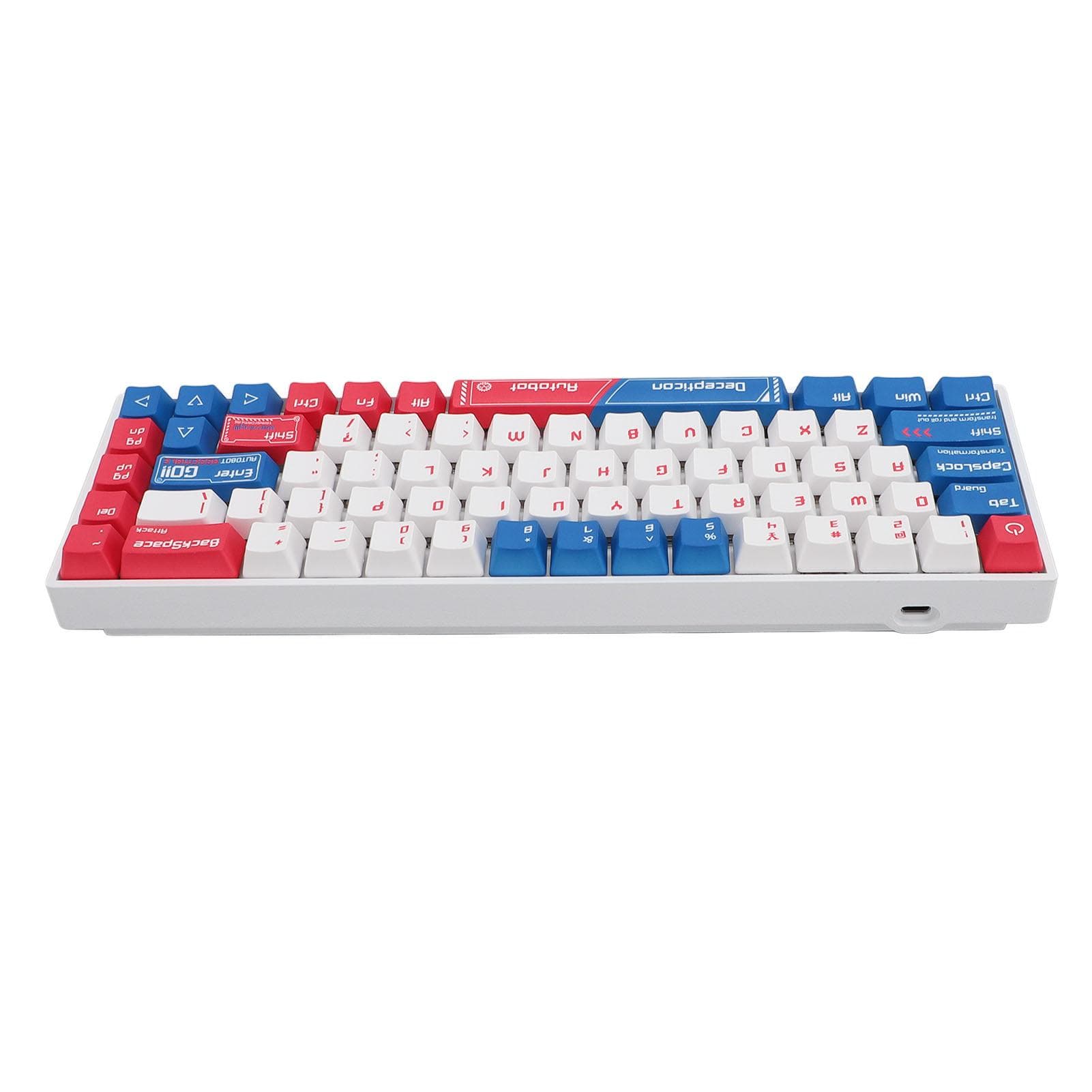 68 Key 60percent  Mechanical Gaming Keyboard RGB Backlit 3 Mode Wireless 2.4G Bluetooth Computer Keyboard