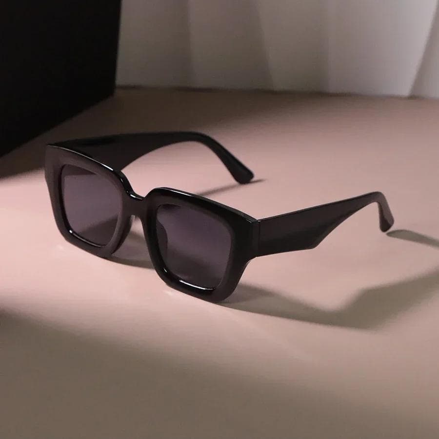 Vintage Square Sunglasses Women Men Retro Mirror Punk Designer Shades UV Protection Fashion Outdoor Oculos De Sol Other