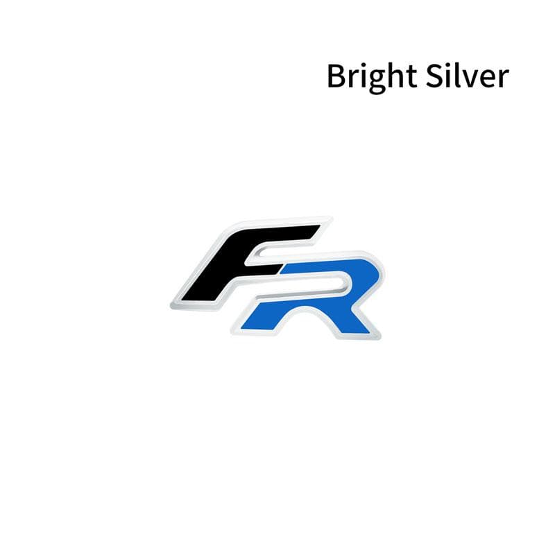 Car Decor 3D Metal FR Logo Side Fender Rear Trunk Sticker Front Grill Emblem Decal Decor For Leon Cupra Ibiza Altea Exeo Accessories