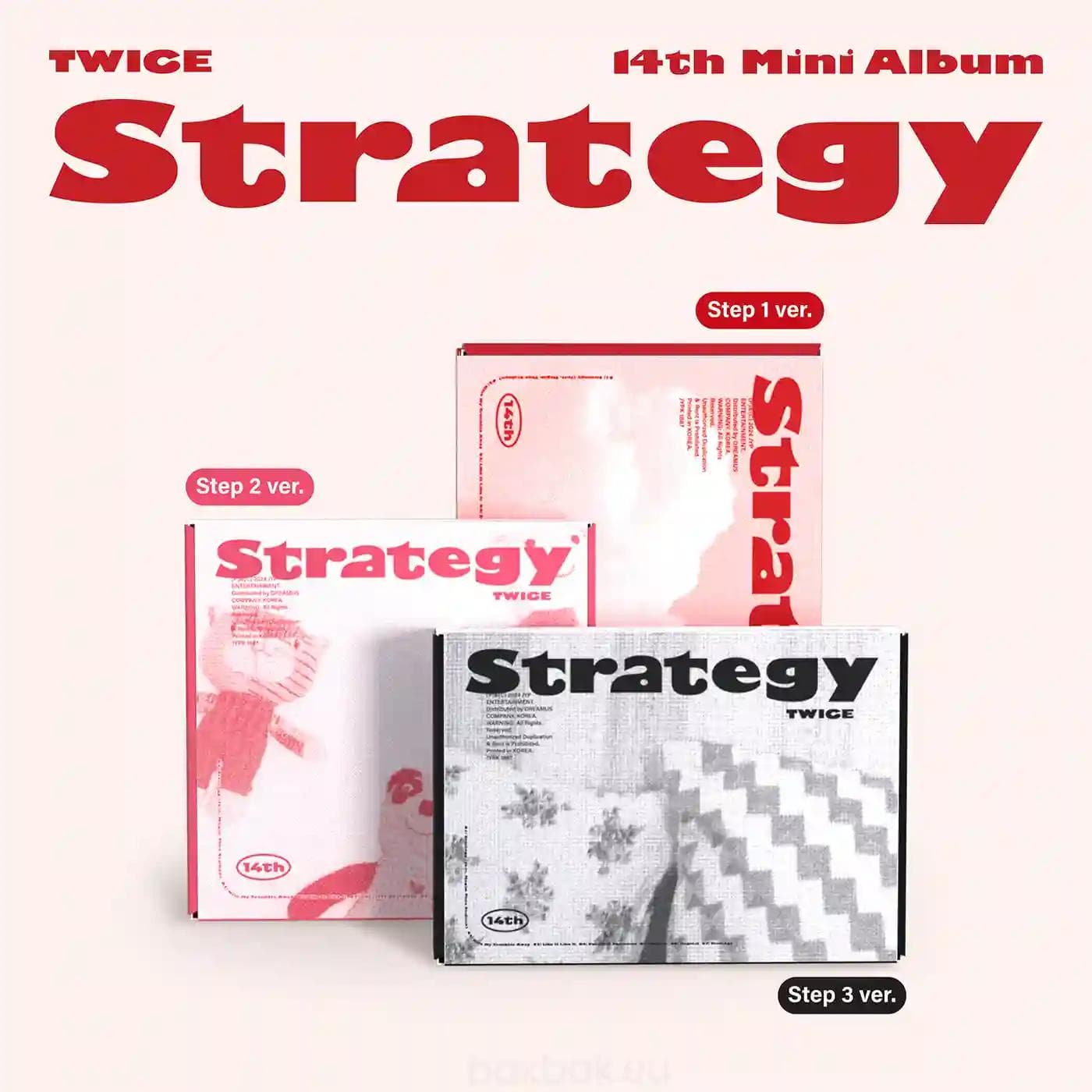 TWICE - [STRATEGY] 14th Mini Album Set