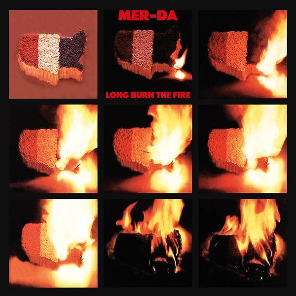 LP Record BLACK MERDA - Long Burn The Fire COSMRO010 Cosmic Rock 2022 Europe Rock