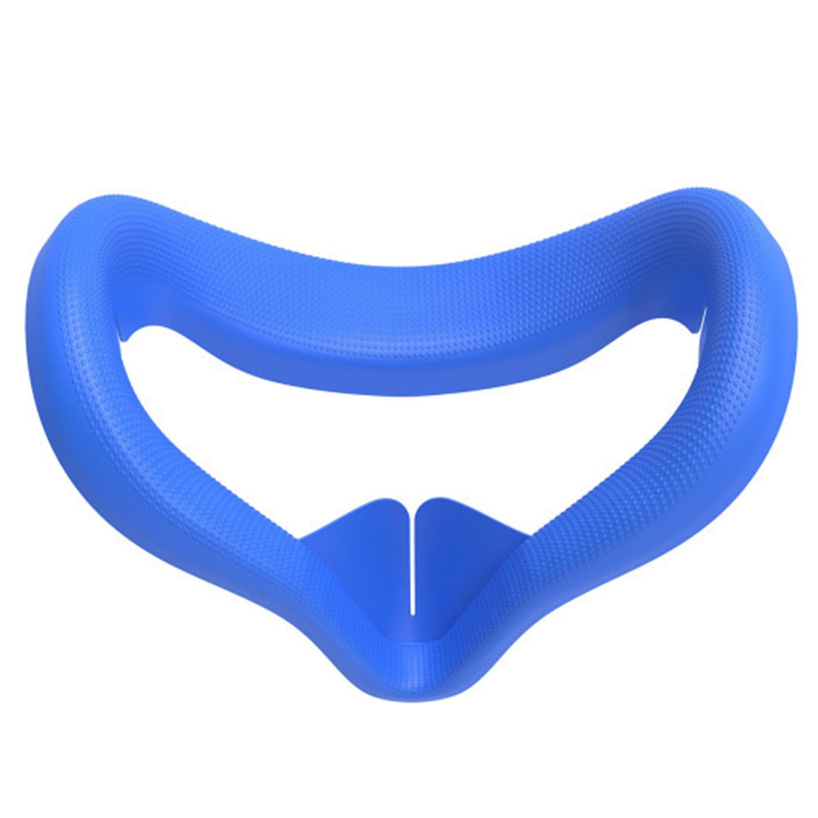 Replacement for Oculus Quest 2 Silicone Eye Cover Silicone Face Cover Light Blocking Face Pad blue