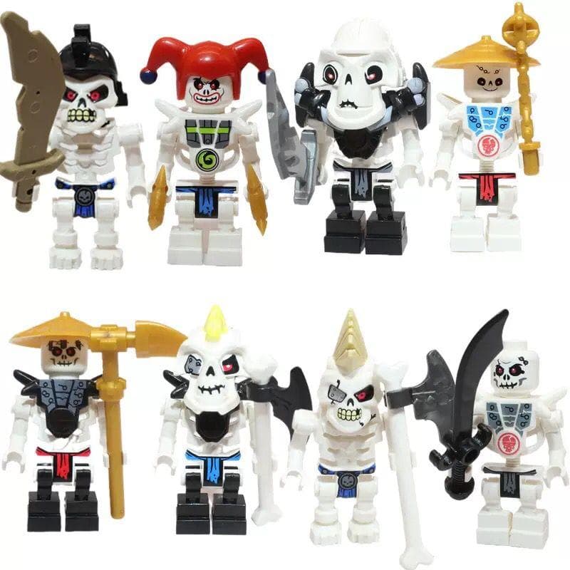 Minifigures Dolls Building Bricks Zane Nya Garmadon Arin Building Blocks Mini Figures Assemble Toys Model for Childres Gif