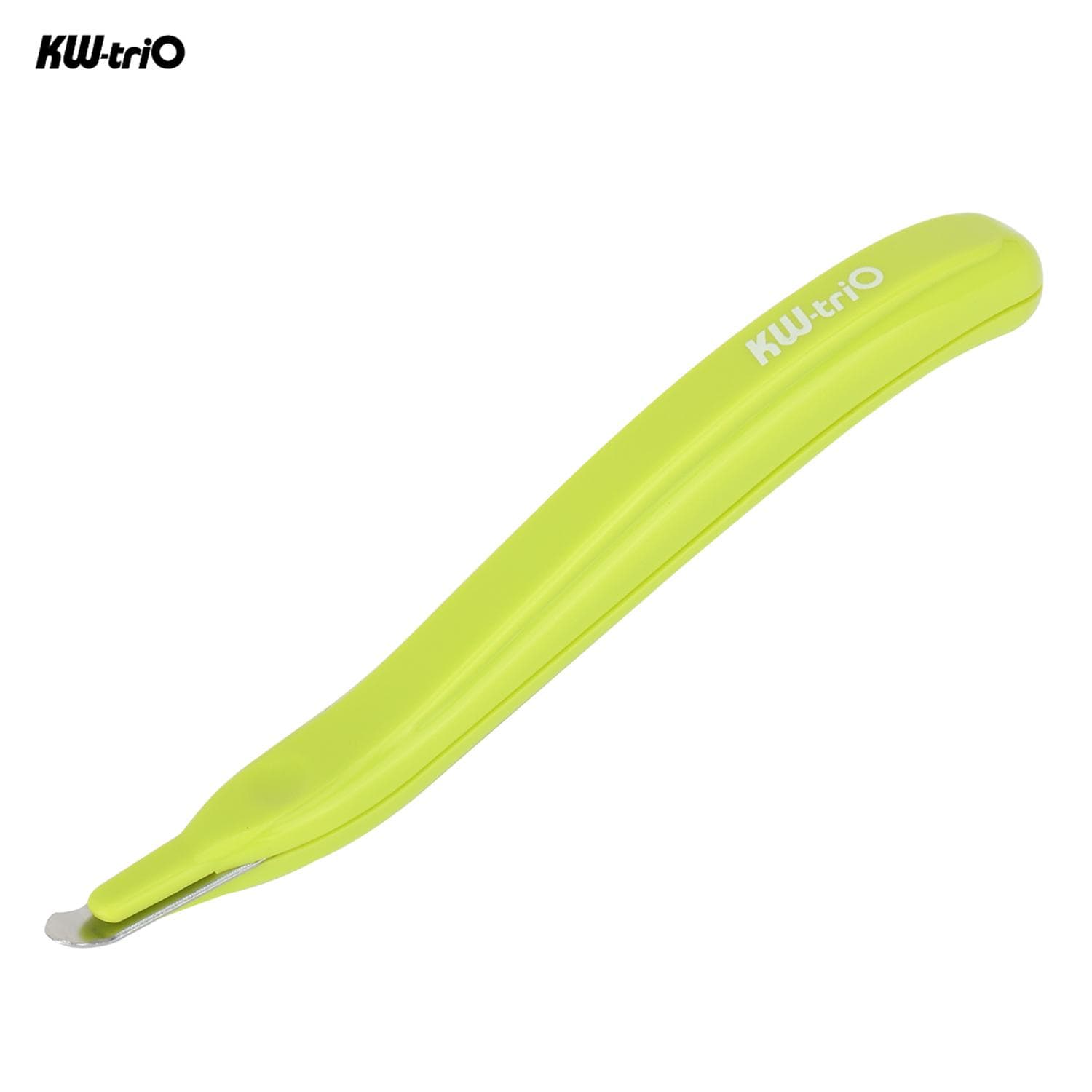 Portable Staple Remover Featured Easy Pull Pen-Type Magnetic Head Reduced Effort for Office School green