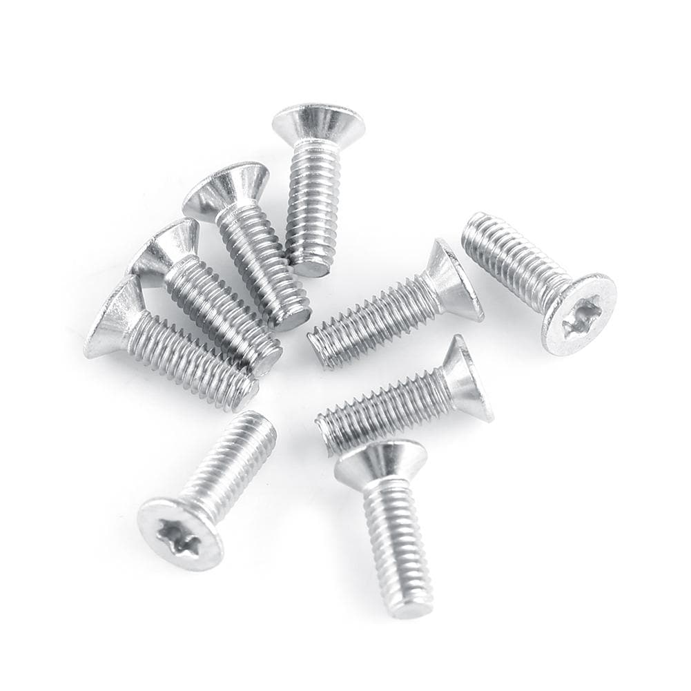 M2.5 Stainless Steel Flat Head Star Drive Machine Screws Fastener (M2.5*6)