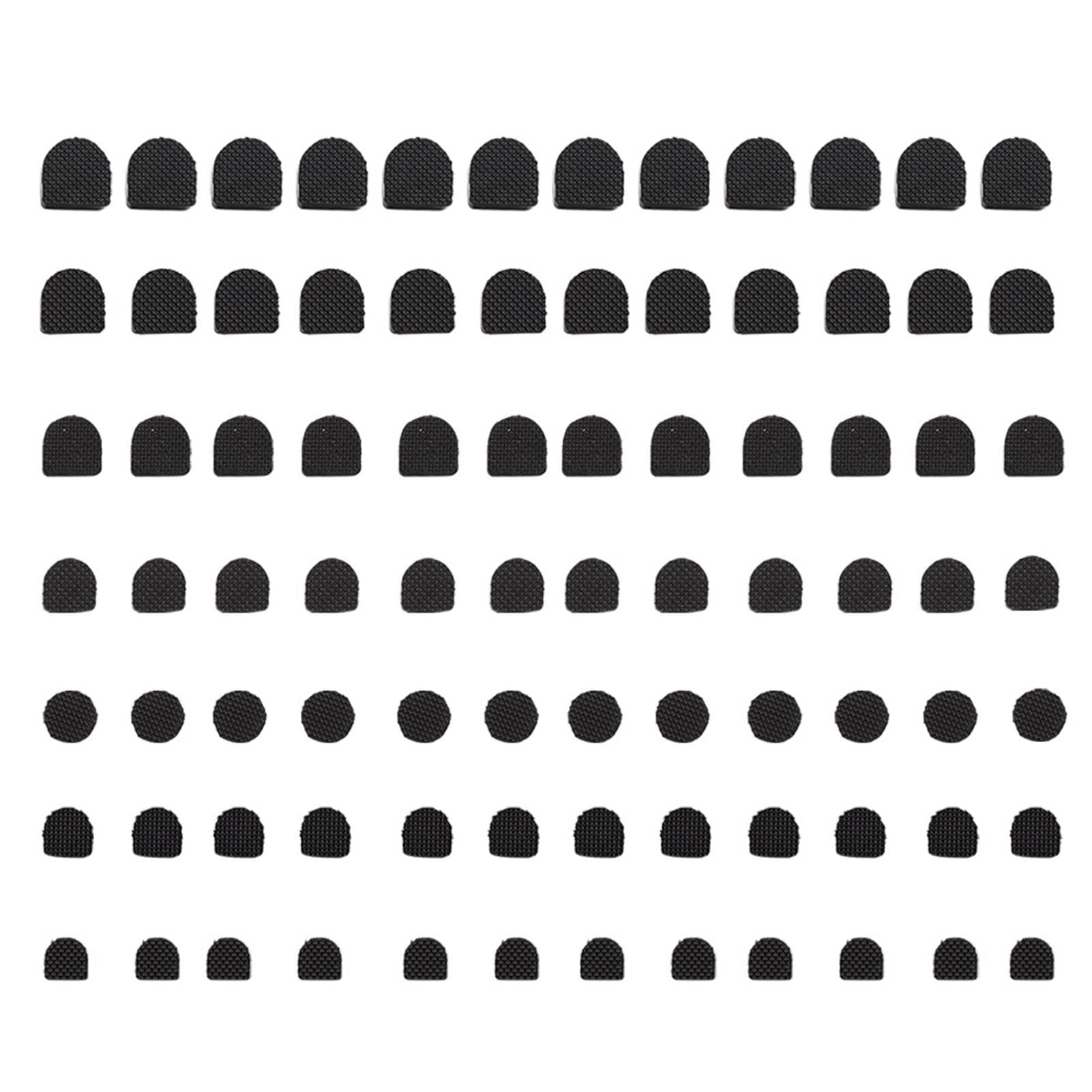 84pcs High Heel Replacement Tips Non Slip Shoes Repair Heel Dowels Protector