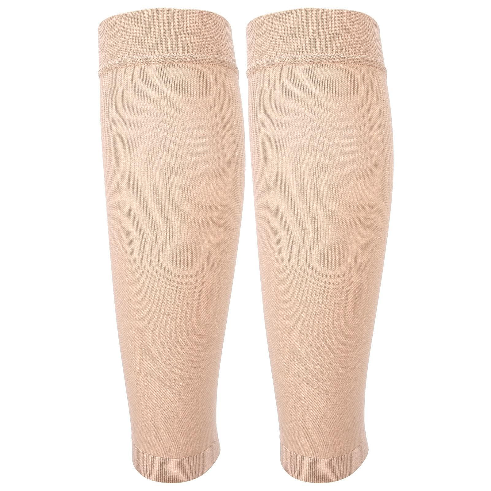 Calf Compression Stockings Relieve Swelling Varicose Veins Pressure Stockings Skin ColorL L(for 6.5-9kg)