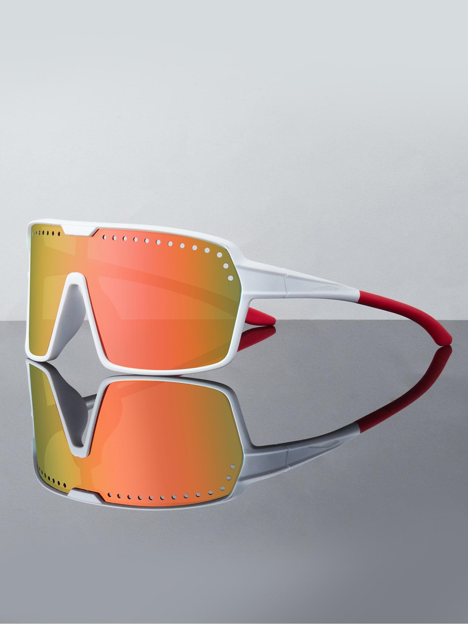 Mens Womens Bike Shades Cycling Glasses Lightweight Oversized for Maximum Coverage Perfect for Outdoor Sports