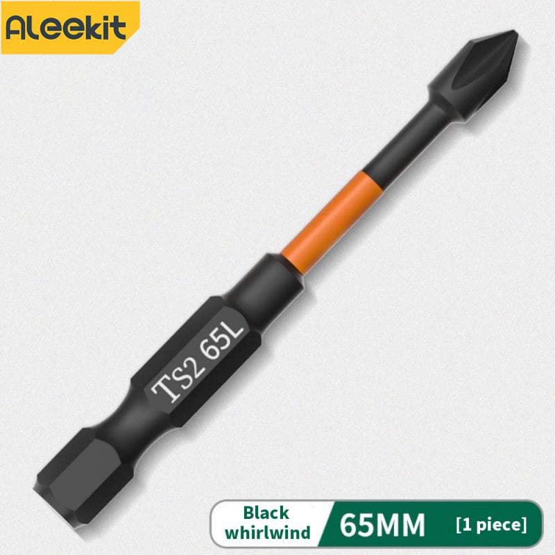 6PCS Magnetic Cross Screwdriver Head 25/50/65/70/90/150mm Anti-Rust Bits 1/4 Inch Hexagon Bit For Electric Screwdriver 65MM