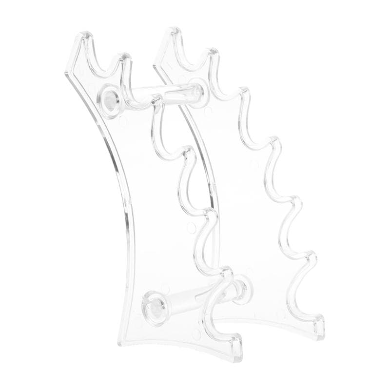 Makeup Brush Eyeshadow Pencil Pen Display Stand 6 Rooms Rack Holder clear