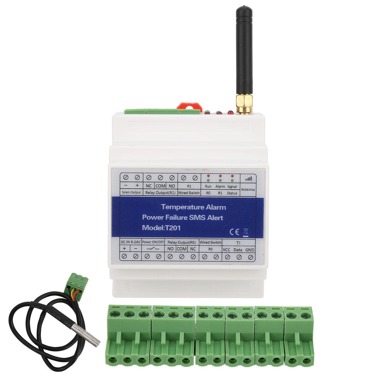 GSM Temperature Alarm Intelligent Wireless Remote Control Alert System for Household