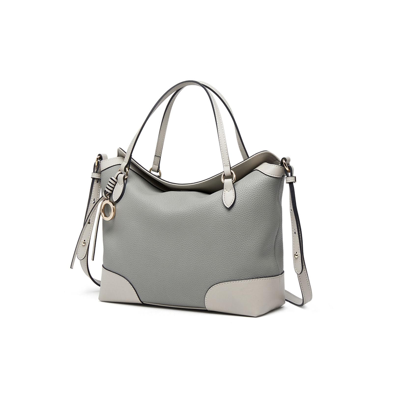 Large-capacity Women's Tote Spring Vintage Soft Leather Commuter Single-shoulder Crossbody Bag 30*12*23cm