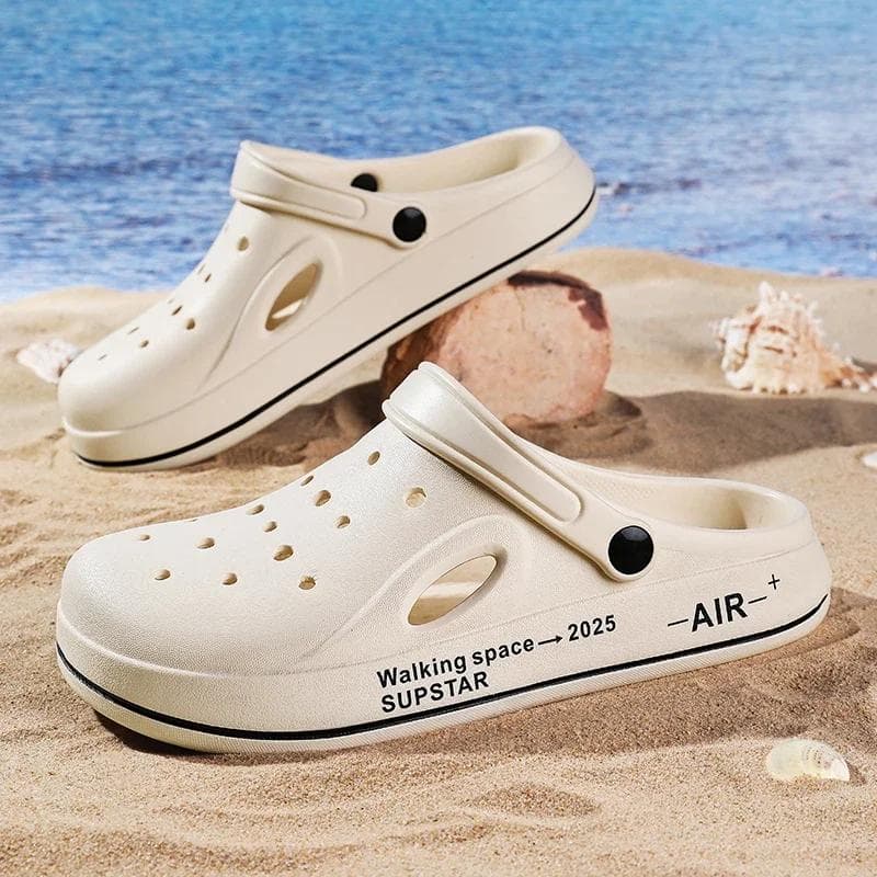 Living Room Slippers for Summer Men Slides Shoes Men Original Flip Flop Soft Men's Slippers Walk Around Home Men's Slide Slipper 44-45