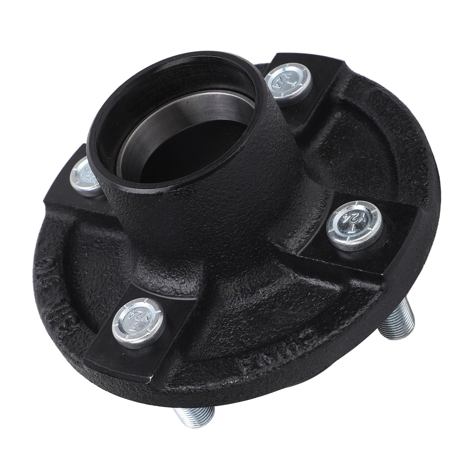 2000lbs Trailer Axle Kit Enhanced Safety High Load Bearing 4 On 4in Screw Idler Hub Round Bt8