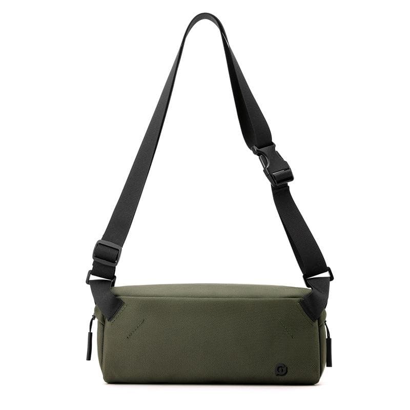 New Joker Chest Bag Large-capacity Multi-layer Crossbody Bag Daily Commuting with Crossbody Bag Men's Riding Chest Bag green