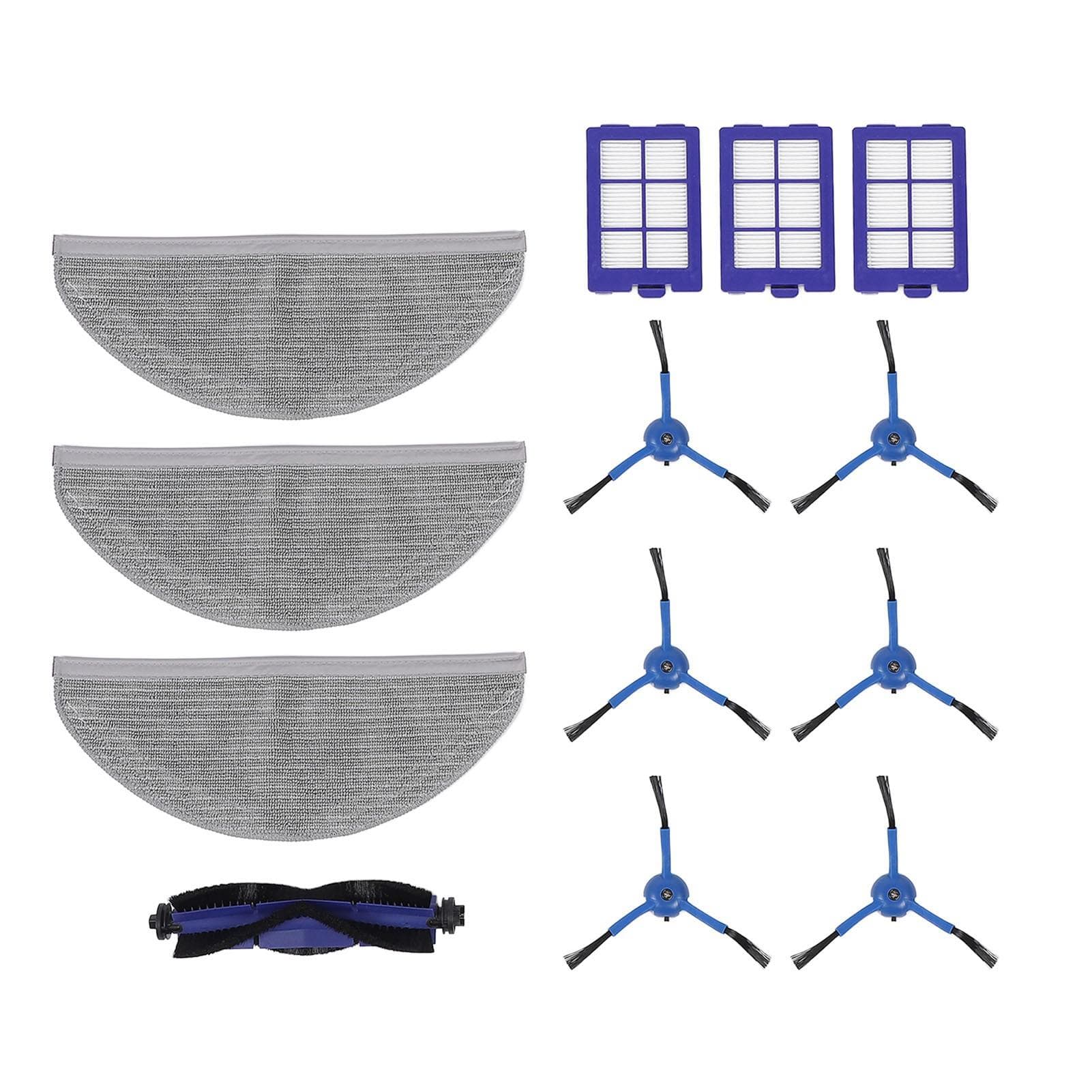 Replacement Spare Parts for RoboVac X8 Robot Vacuum Cleaner Filter Mop Cloth Main Brush Side Brush