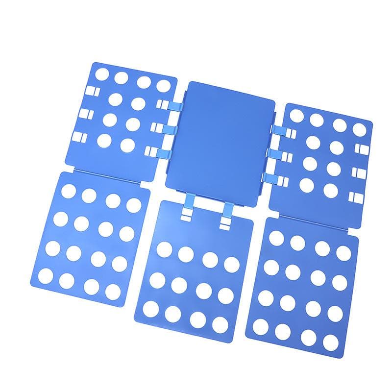 Clothes Folder Quick Clothes Folding Board T Shirts Jumpers Organizer Fold Save Time Clothes Holder Household blue