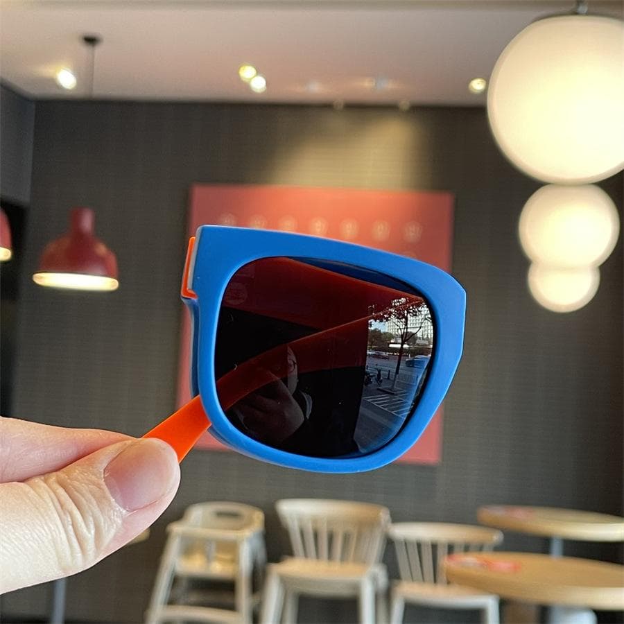 Spring Summer Kids Folding Sunglasses Candy Color Sun Shade UV Protection Stylish Children Glasses