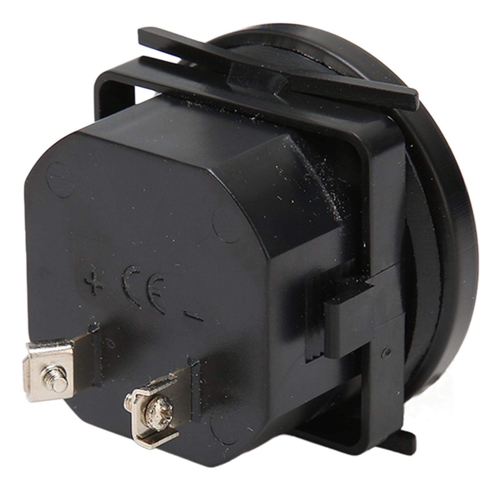 Boat Hour Meter 2.4in Diameter Maximum 99999.99H High Accuracy Mechanical Hour Meter for Boat