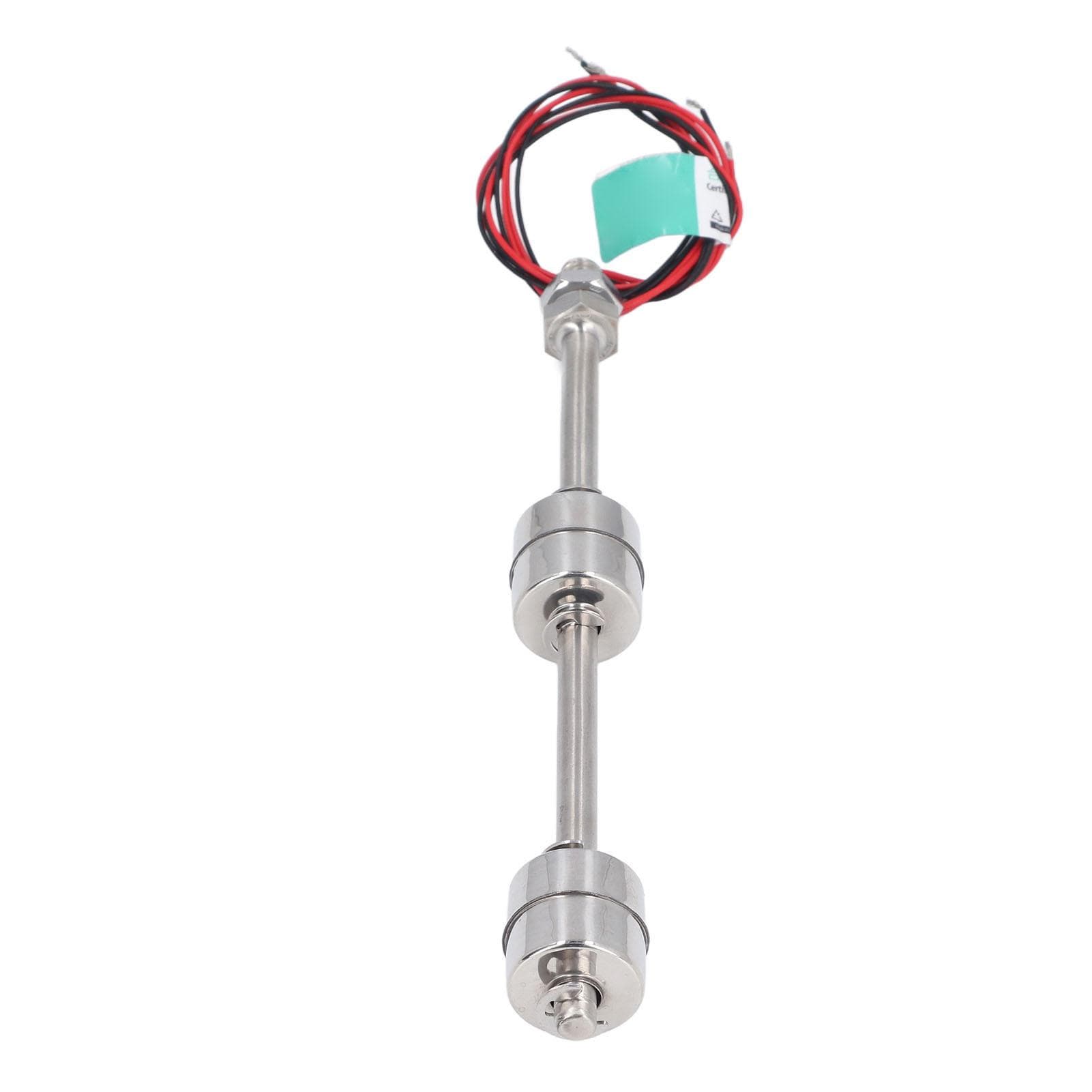 Float Switch Water Level Sensor 200mm High Pressure Stainless Steel Double Ball Float Switch Sensor