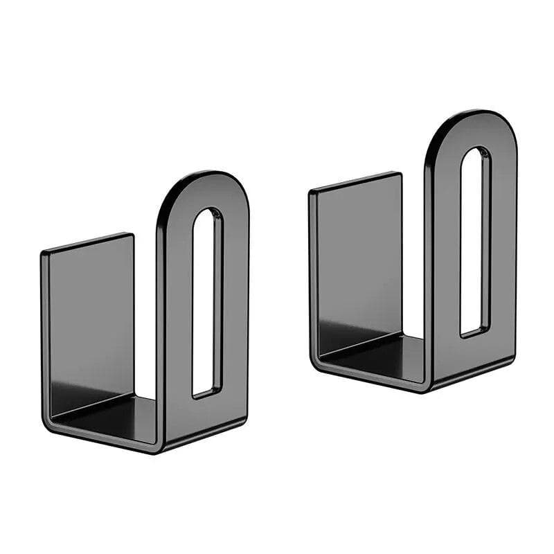 1 Pair Cutting Board Pot Cover Rack Sink Sponge Organizer Bathroom Multifunctional Wall Mounted Stainless Steel Kitchen Holder grey