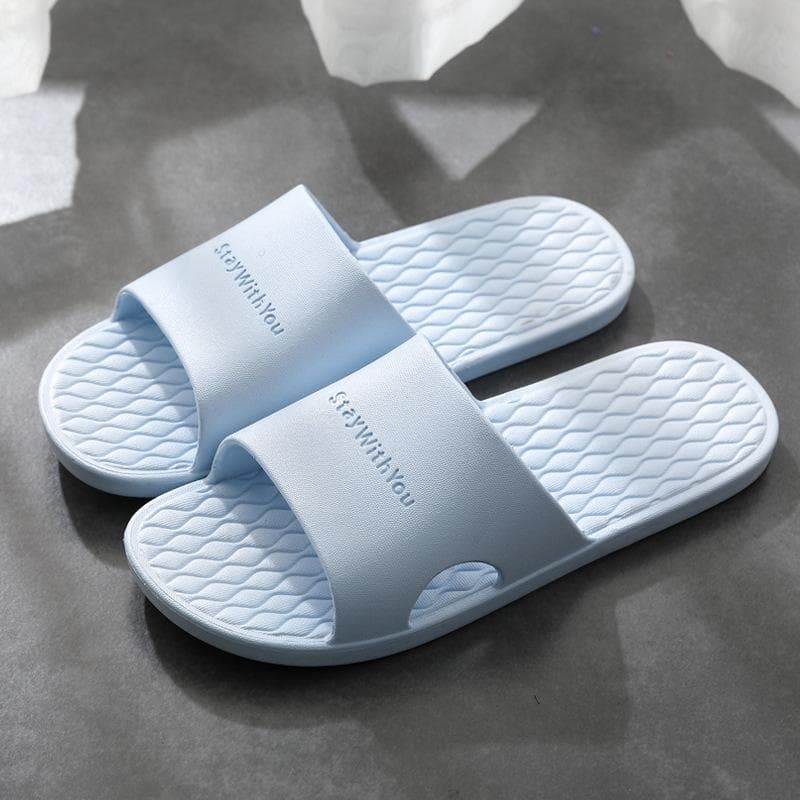 Unisex Women Men Fashion Slippers EVA Soft Sole Summer Beach Sandals Couples Casual Flip Flop Shoes Bathroom Slides New 40