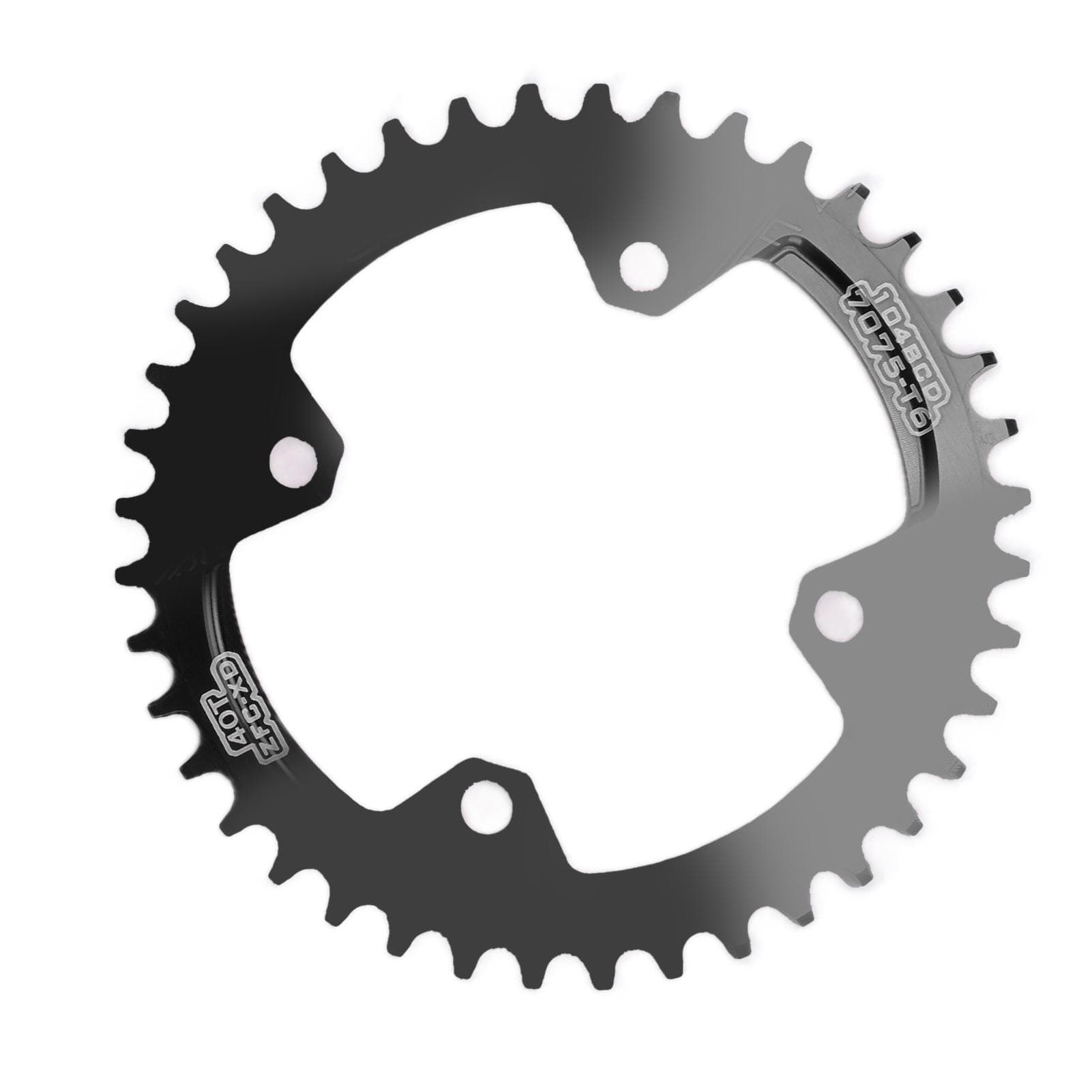 FMFXTR Bicycle Single Chainring Bike 104 BCD 40T Round Narrow Wide Chainring for Mountain