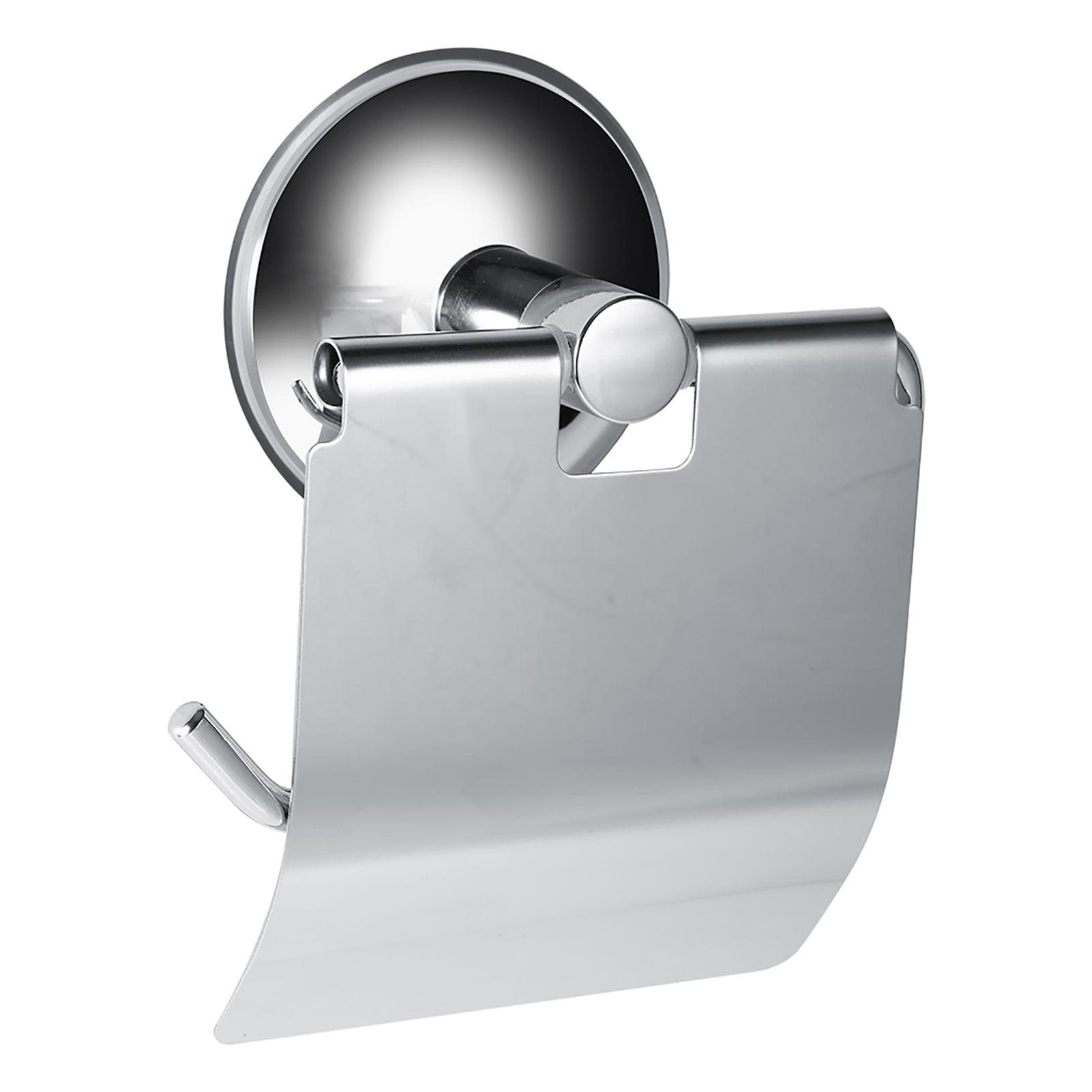 1Pc Stainless Steel Bathroom Toilet Wall Mounted Suction Paper Roll Holder Tissue Rack New