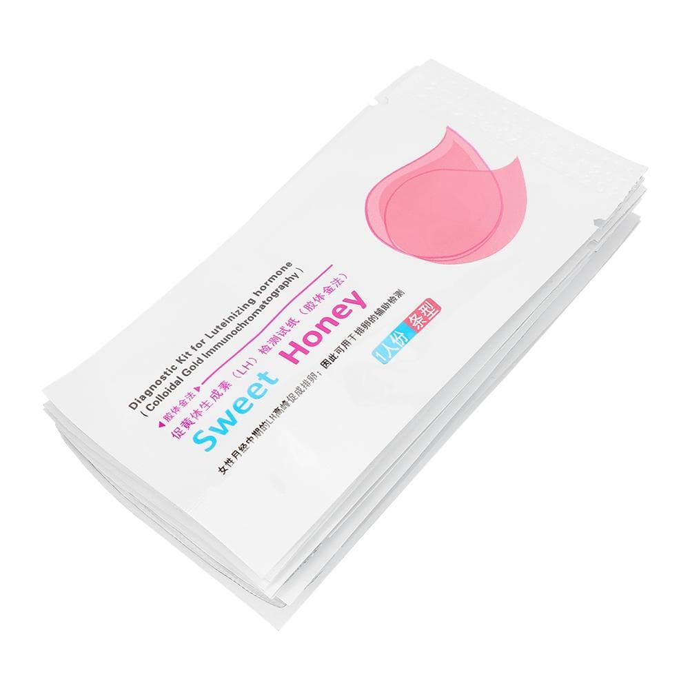 100Pcs Ovulation Test Strips Women Urine Detection Tool Household LH Test Strips