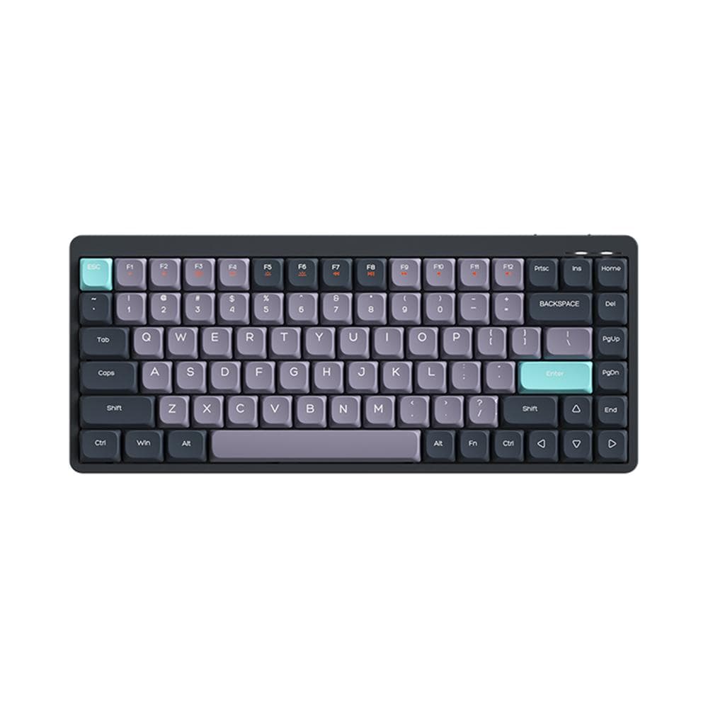 iBlancod Wireless Mechanical Keyboard 84 Keys 2.4G+BT5.0+Type-C 3 Connections 75percent Low Profile GY-R