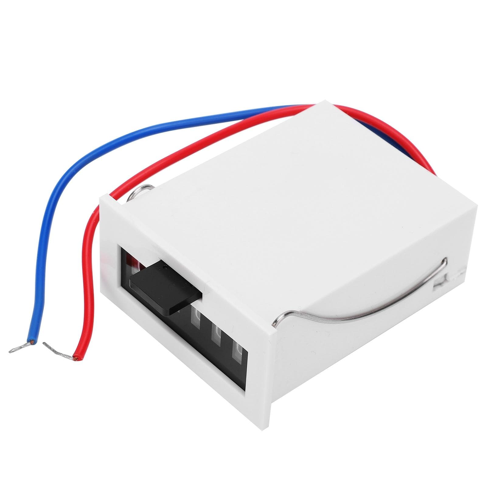 MCF?6X Electromagnetic Pulse Counter 0?999999 Counting Range Industrial Supplies DC24V