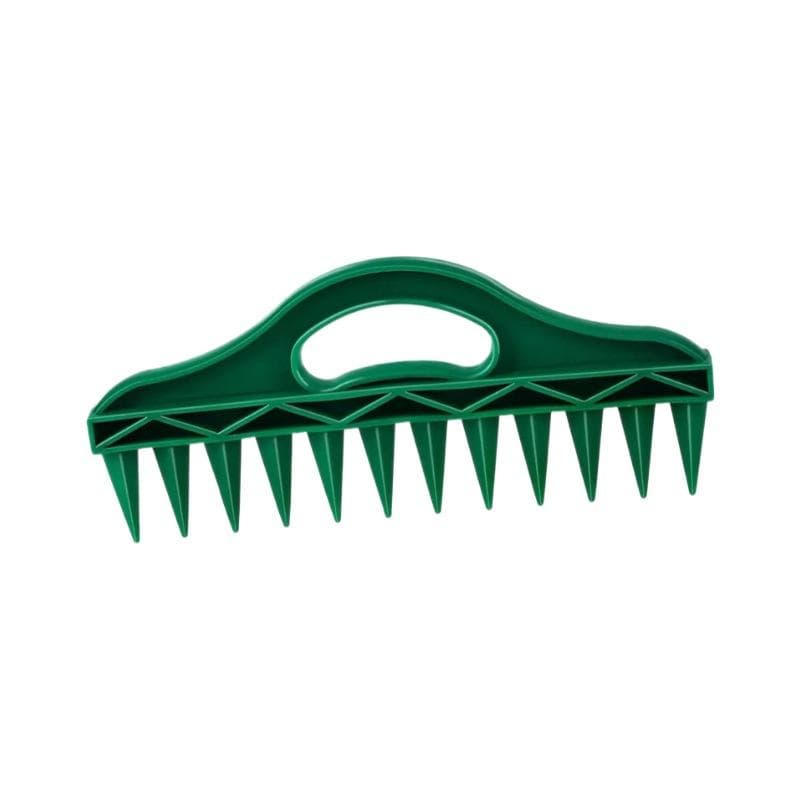 Seeding Holes Gardening Seed Spacing Plastic Rake Tool Seeders Punch Rapid Drilling of Soil Vegetable Plant Planting Garden Tool green