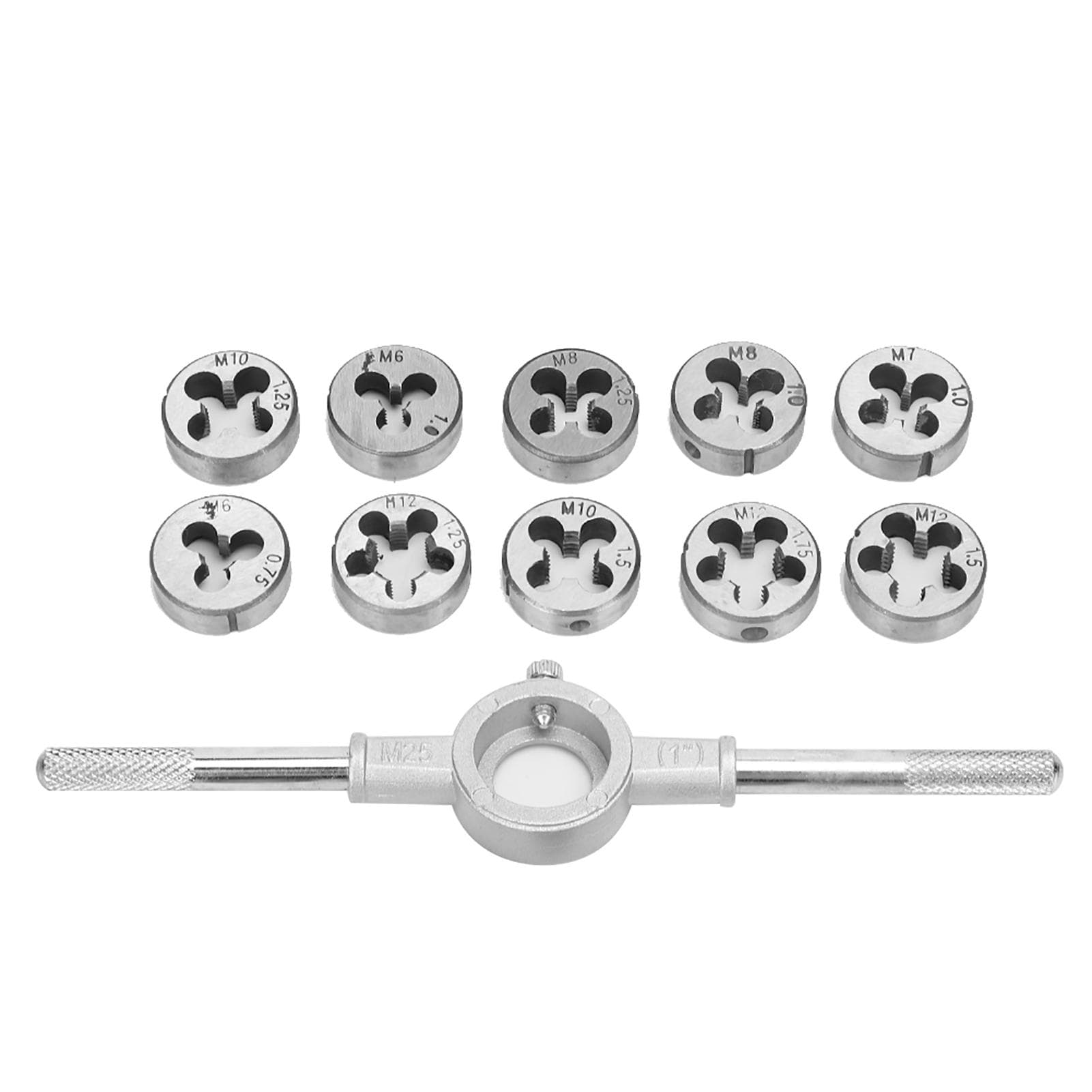 Screw Thread Tap Die Set External Thread Cutting Hand Tool Kit for Thread Processing