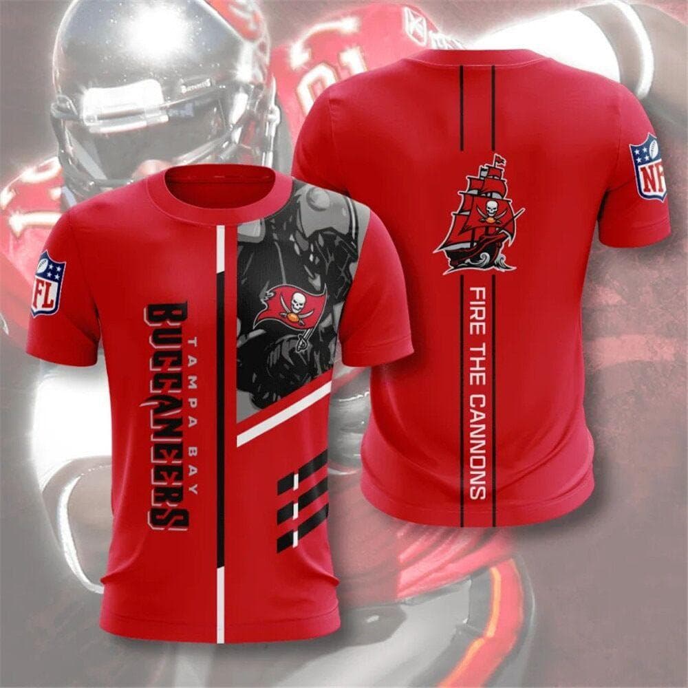 NFL Men's Football Shirt Sports Easy To Dry Short Sleeve 3D Digital Printed Team Needle Eye T-shirt L