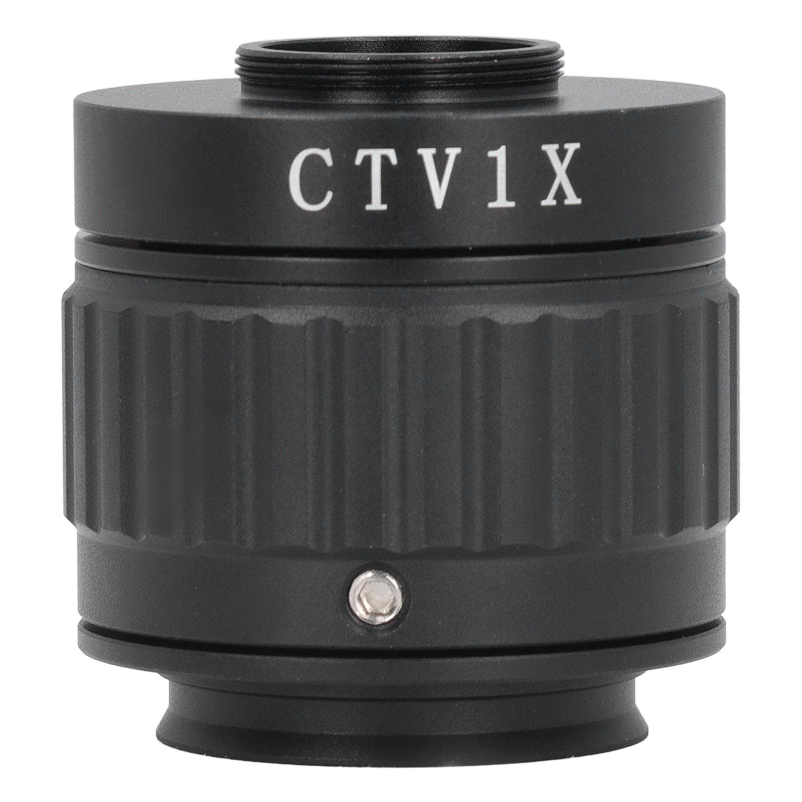 Microscope Camera Mounting Interface Kit 1X Focal Adjustable CTV Installation Port 38mm Mount Lens