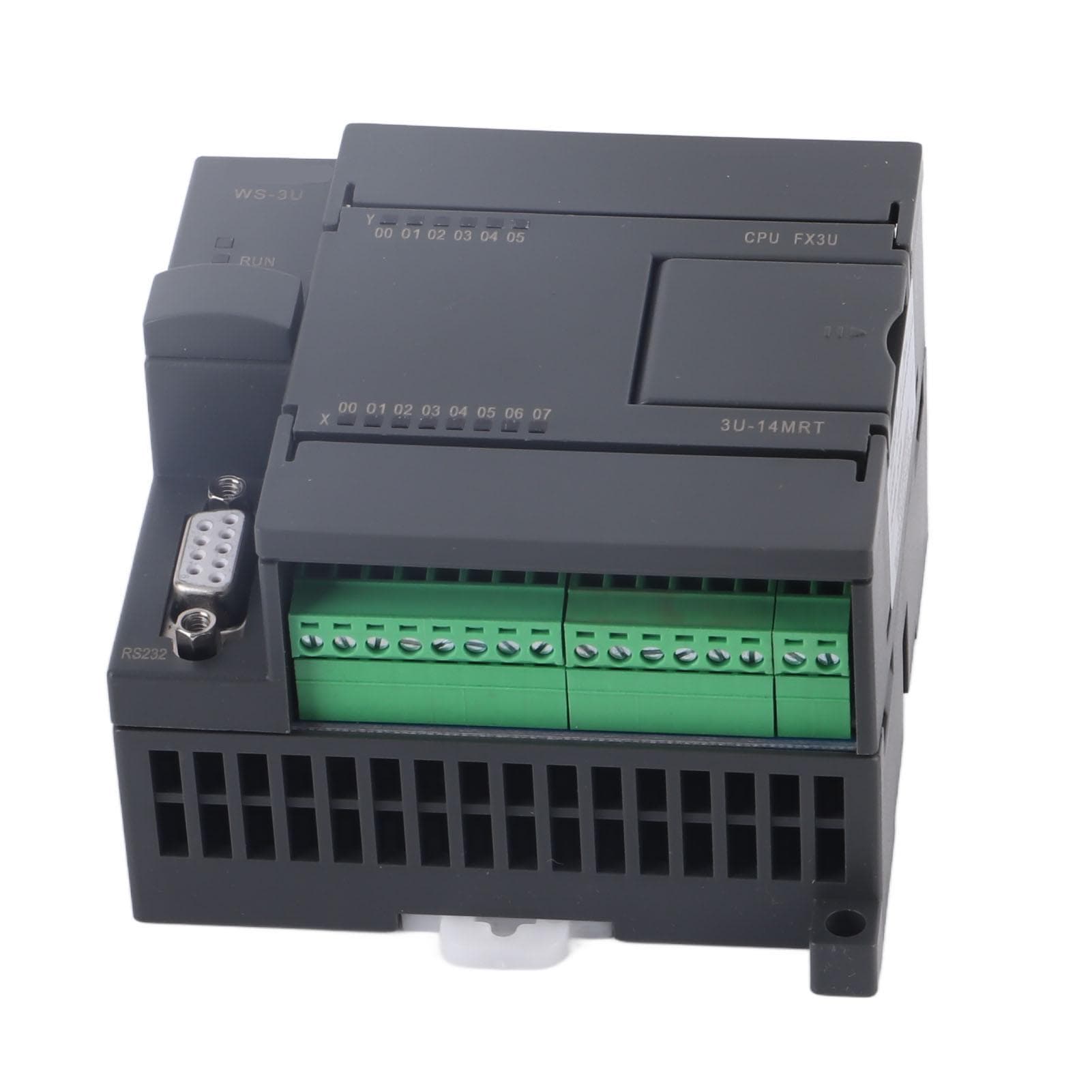 Programmable Logic Module Controller Unit PLC Industrial Control Board DC24V 8 in 6 Out with Analog