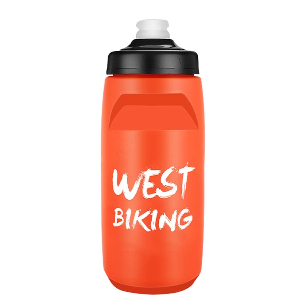 Polypropylene Soft Cups Large Capacity Sports Water Bottle Outdoor Water Cup Running Cycling Hiking 620ML orange