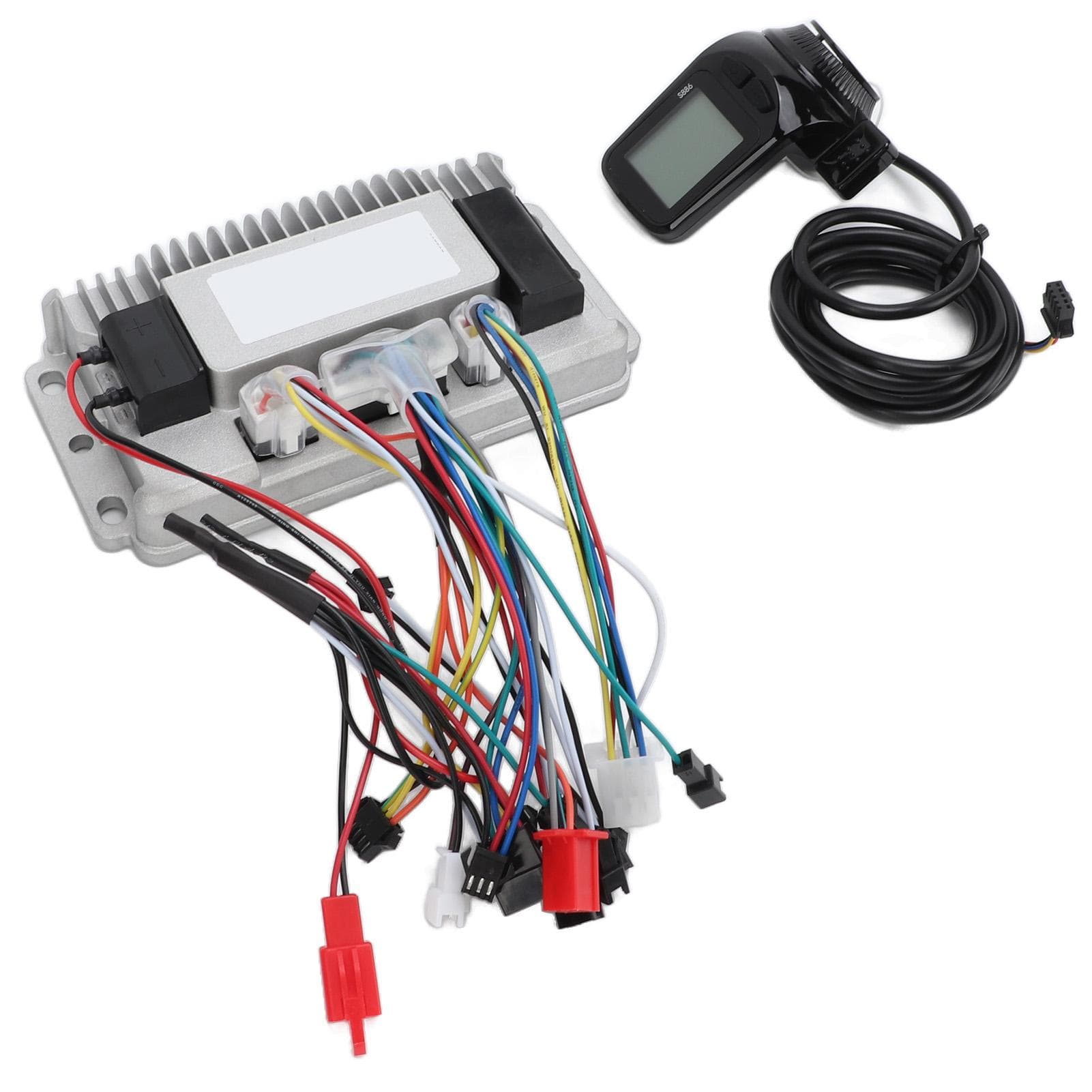 48V 60V 1000W Motor Brushless Controller with LCD Display 3 Mode Sine Wave Controller Kit for