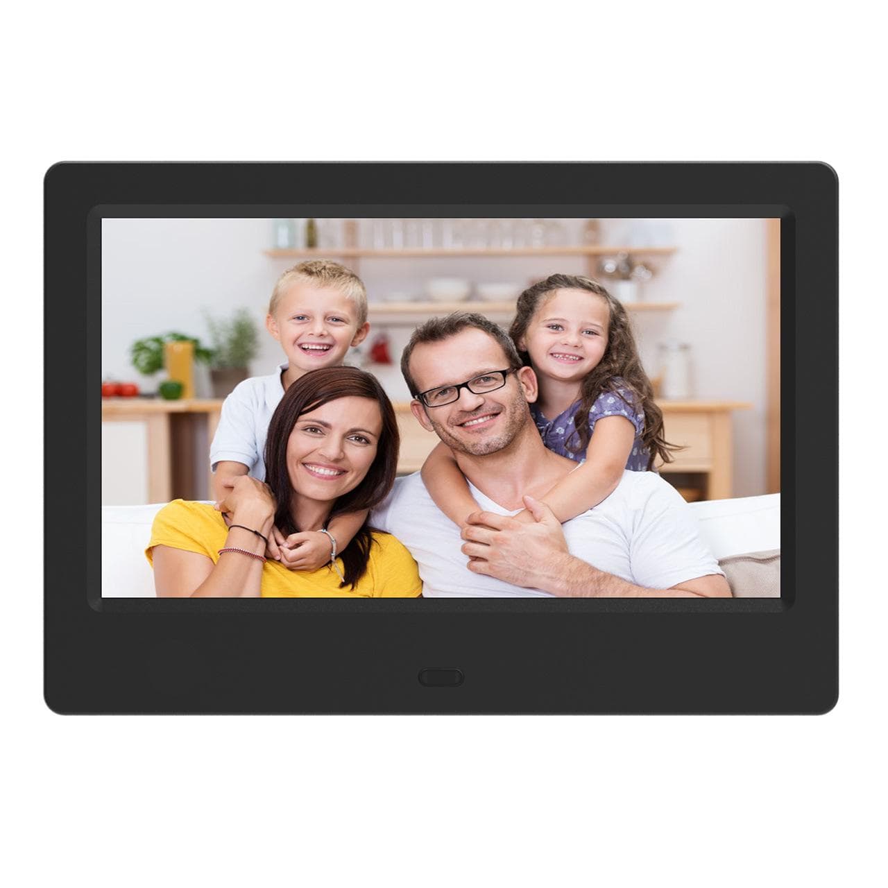7-Inch Digital Photo Frame & Video Player with USB Connectivity