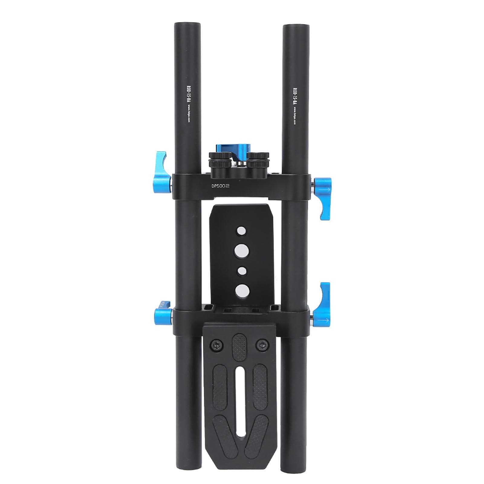 FOTGA DP500 II Aluminium Alloy Black 15mm Rail Rod Support System for DSLR Digital Camera