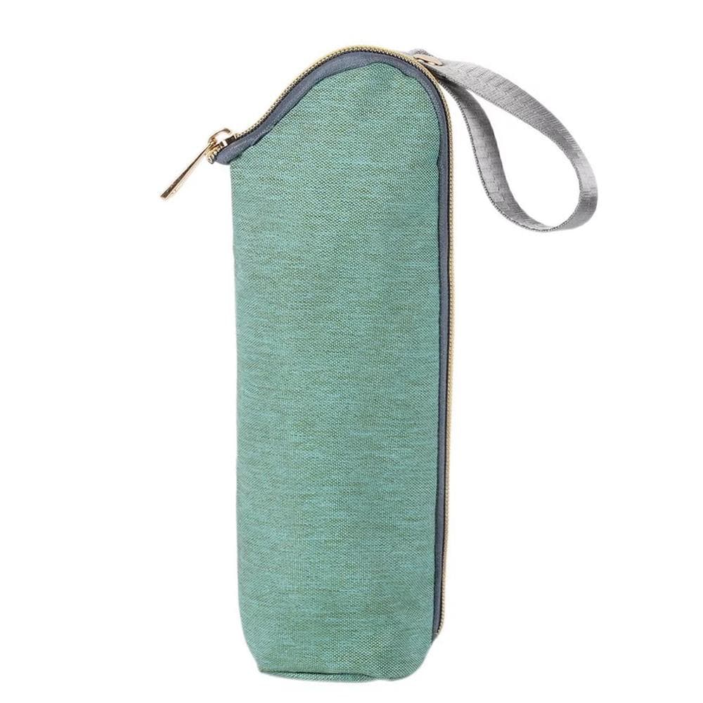 Baby Feeding Milk Bottle Milk Warmer Insulation Bag Thermal Bag Baby Bottle Bolsa Botella Termica Thermos Baby Bottle Holder green