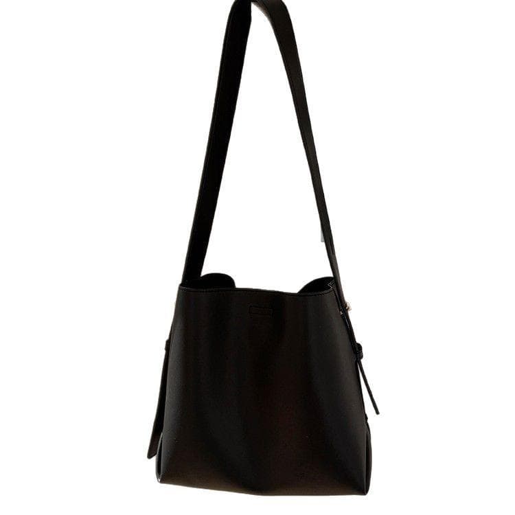 High-end Style, Versatile, Morning 8 Commute, Large-capacity Tote Bag, Hand Bag, Shoulder Crossbody Bag, Large Bag black